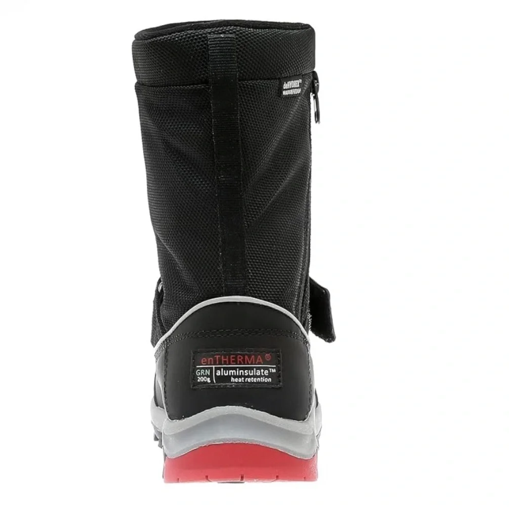 NEW CABRADE Boy's Snow Boot Waterproof enTHERMA-Insulated Nylon Reflective Sz 13